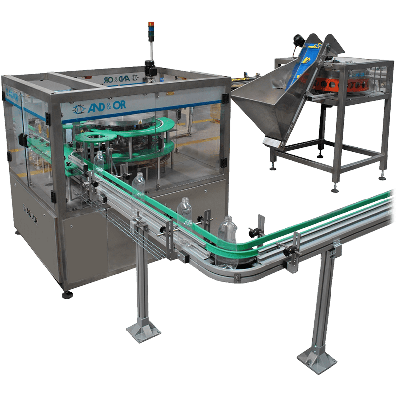 Applicator Machine Dpwh Handle applicator machines in PET/HDPE bottles. AND&OR