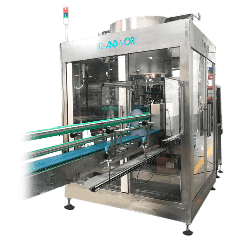 Applicator Machine Dpwh Handle applicator machines in PET/HDPE bottles. AND&OR