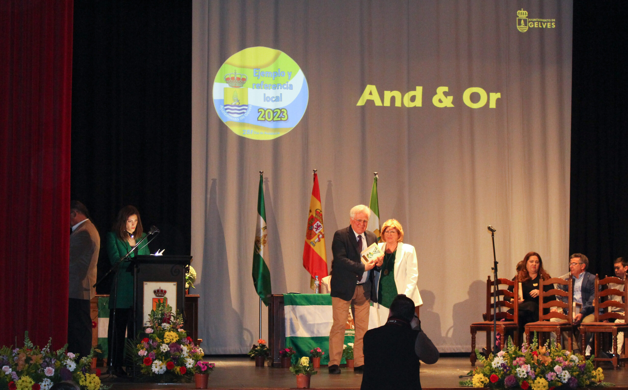 Medalla día de Andalucía 2023 Andyor